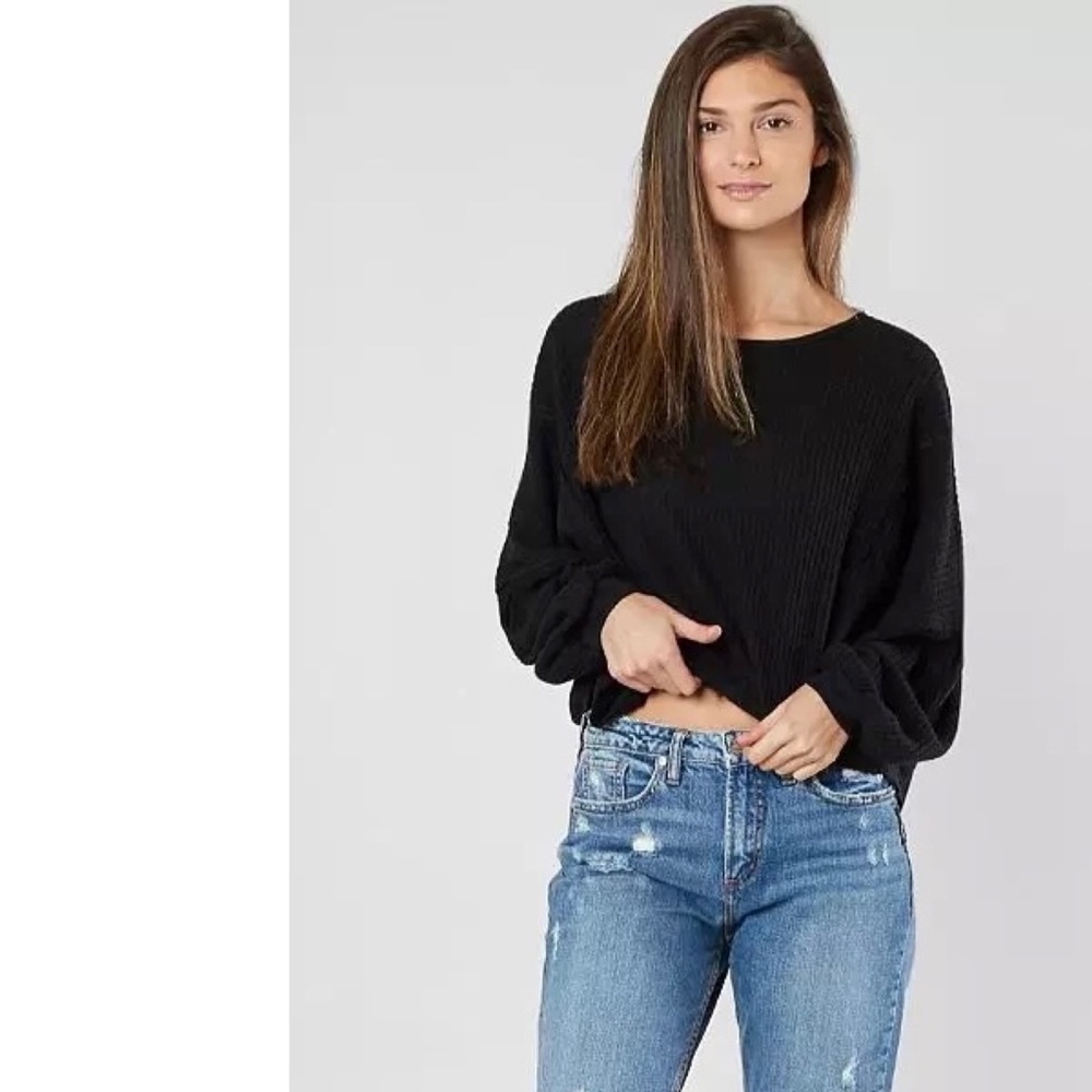 We the Free | Free People | Love Me thermal top | black
